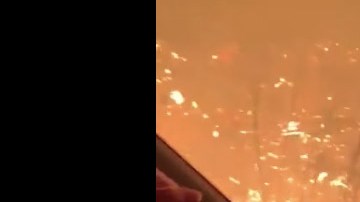 El Camp Fire de Chico. Captura