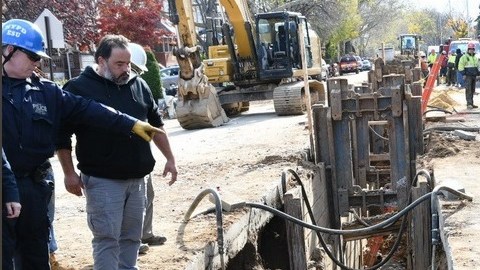 El accidente generó mucha curiosidad en la zona