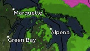 Lluvia en NYC. MapBox