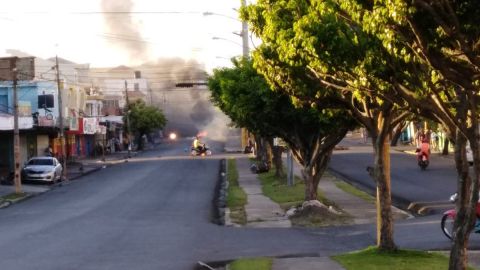 Disturbios en San Francisco de Macoris. Twitter