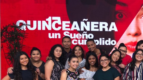 Ellas son las quinceañeras