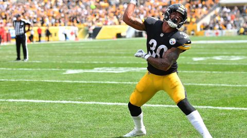 James Conner es la nueva estrella de los Pittsburgh Steelers.