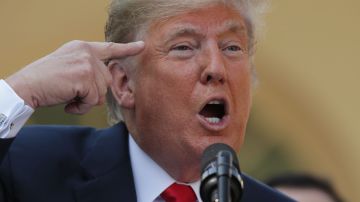 El presidente Trump mantiene su postura contra inmigrantes