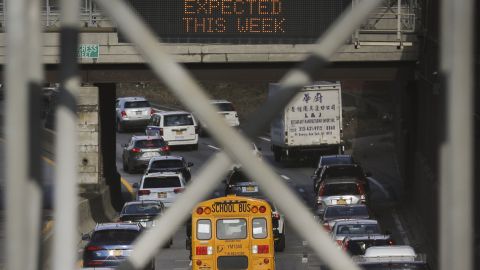 Brooklyn-Queens Expressway, NYC.