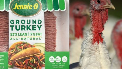 La marca Jennie-O está retirando del mercado más de 91,000 libras de pavo crudo