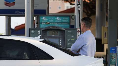 La gasolina sube de precio./Archivo