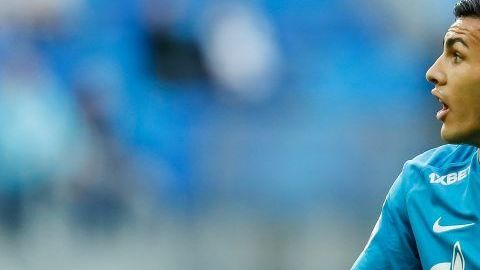 El argentino Leandro Paredes del club FC Zenit de San Petersburgo.