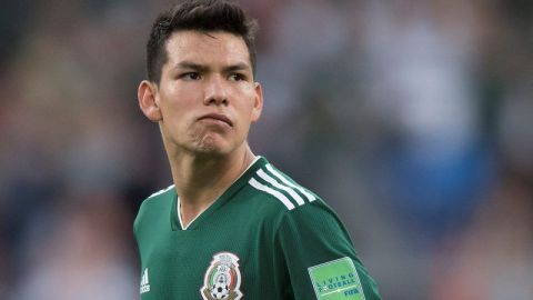 El jugador mexicano Hirving Lozano.