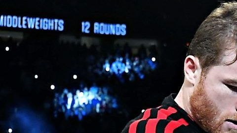 El boxeador mexicano Saúl 'Canelo' Álvarez.