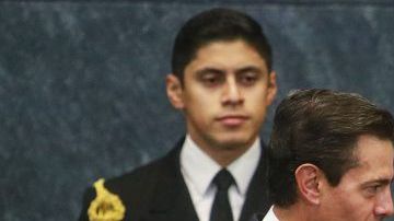 Enrique Peña Nieto y Saul 'Canelo' Álvarez, durante la entrega del Premio Nacional del Deporte 2018.