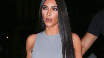 Kim Kardashian en Hollywood.