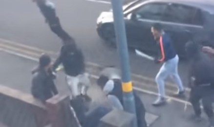 El ataque se reportó en Villa Park, Birmingham, en Inglaterra.