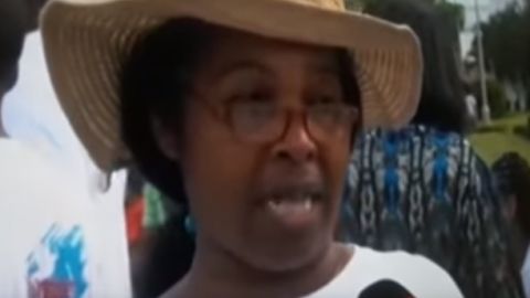 La pastora lideraba una marcha por el municipio de San Cristóbal.