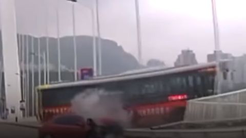 El accidente se reportó en la provincia de Chongqing.