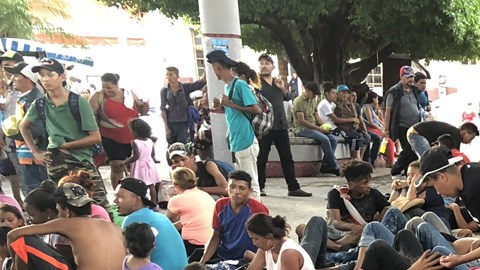 Los centroamericanos buscan llegar a la CDMX.