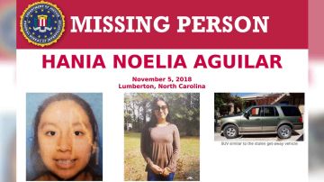 Hania Noelia Aguilar, de 13 años, fue secuestrada frente a su casa el 5 de noviembre