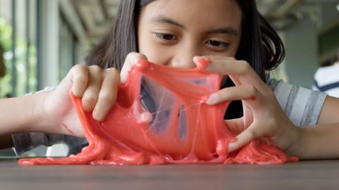 El "slime" es muy popular entre los niños.