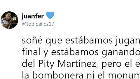 Un fan del River Plate soñó hace un mes con la final de Libertadores en el Santiago Benabéu
