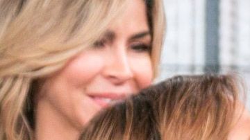 Adamari López, Toni Costa y su hija Alaïa de bebé.