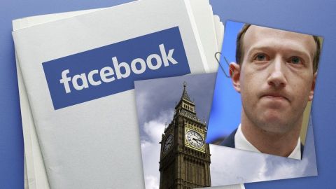 Un comité del Parlamento hizo públicos los correos de Zuckerberg.