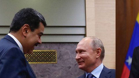 Maduro se fotografió con Putin, Erdogan y López Obrador.