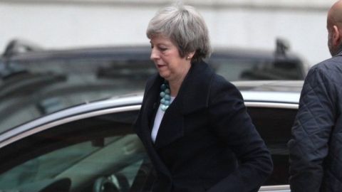 Theresa May, primera ministra británica.