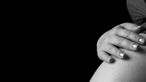 Gillian Brockell (que no es la mujer de esta imagen) estaba embarazada de casi 8 meses.