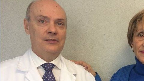 María José del Valle (c) ha sido operada de cáncer de páncreas en Barcelona.