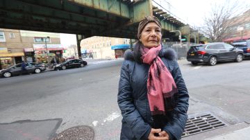 Colombiana Ruby Ruiz en Queens. Retiro en los envejecientes hispanos.
