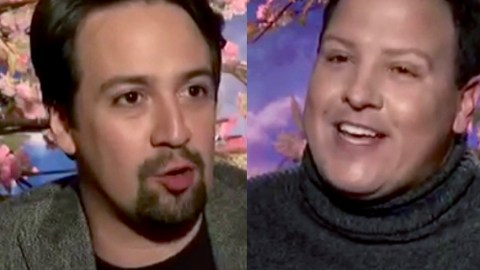 Lin-Manuel Miranda y Raúl González
