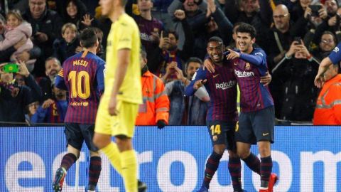 El Barcelona se impuso al Villarreal en la jornada 14 del fútbol español.