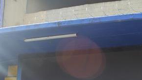 La policía desplegó un fuerte dispositivo de seguridad dentro del estadio