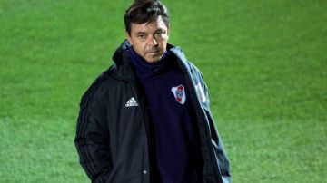 El entrenador del River Plate Marcelo Gallardo.