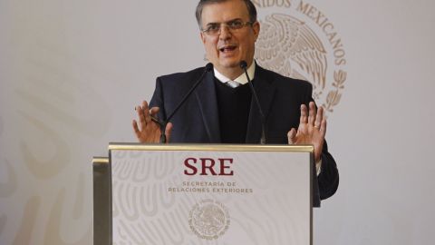 El canciller de México, Marcelo Ebrard.