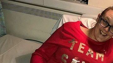 Las últimas Navidades en familia de Jeena Probert y su hijo.