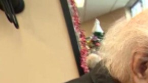 Anthony Mancinelli en plena faena en Windsor (NY)