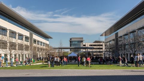 El nuevo campus de Apple en Austin, Texas, empleará más de cinco mil personas.