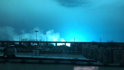 Explosión en Queens.