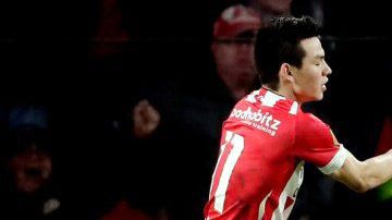 Hirving "El Chucky" Lozano cerró el 2018 con otro gol con el PSV Eindhoven