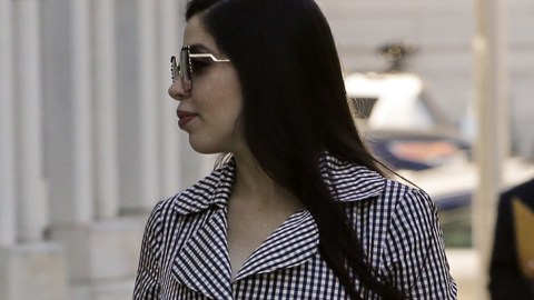 Emma Coronel ha asistido a casi todas las sesiones del juicio de su esposo.
