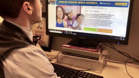 Entre el 1 de noviembre y el 15 de diciembre de 2018 más de 1 millón de neoyorquinos visitaron el sitio web: nystateofhealth.ny.gov.