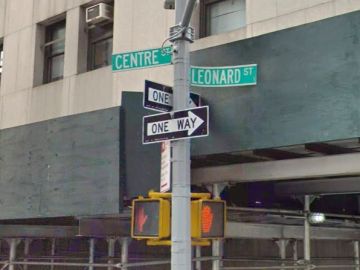 El accidente ocurrió entre las calles Centre y Leonard, en TriBeCa