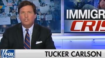 Tucker Carlson ha hecho varios comentarios contra la inmigración.