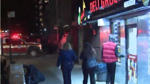 La víctima del robo fue auxiliada en una bodega cercana