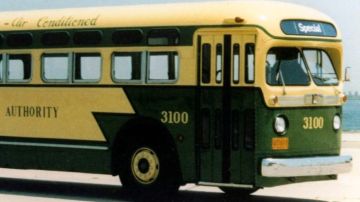Un autobús de 1956