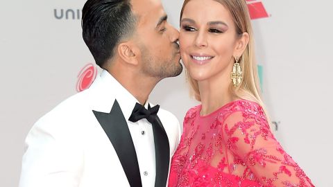 Luis Fonsi y su esposa Águeda López.