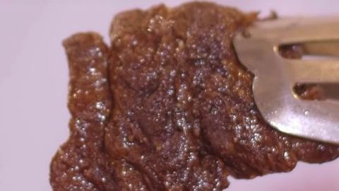 La carne de laboratorio.