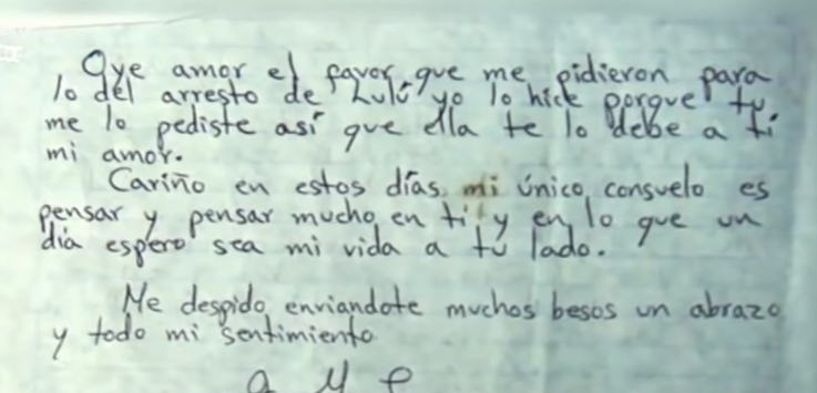 El Chapo” Guzmán y las cartas de amor que le escribía a sus mujeres - El  Diario NY