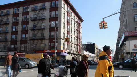 Washington Heights e Inwood son hogar de muchos inmigrantes, la mayoría 
dominicanos.