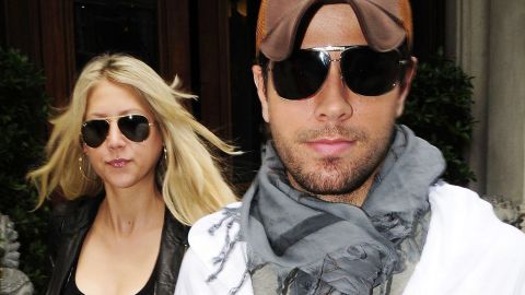 Enrique Iglesias y Anna Kournikova.